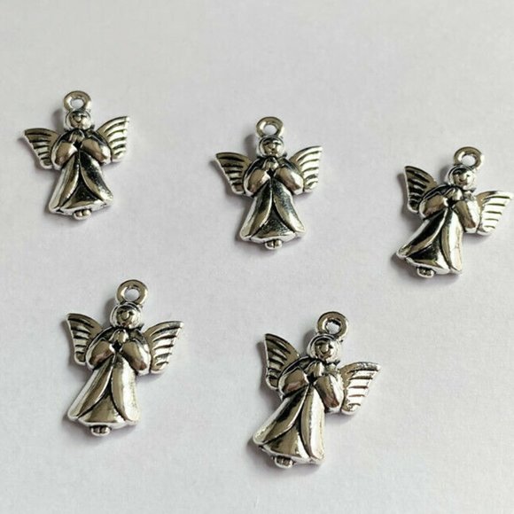 Jewelry - 5 • Praying Angel Charms Pendant • DIY Jewelry